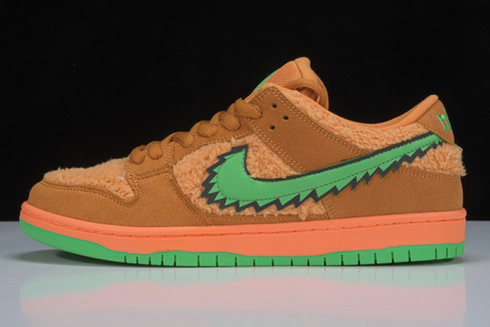grateful dead x nike sb dunk low“ orange bear” cj5378 800