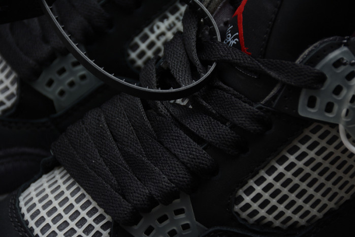 off-w x air jordan 4 “bred” cv9388-001