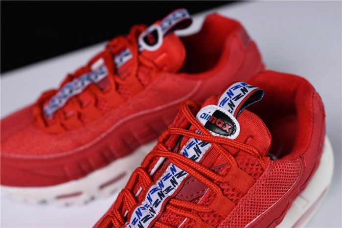 nike air max 95 tt "pull tab" gym red/ sail-gym-blue aj1844-600