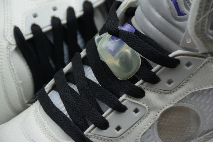 air jordan 5 white green purple ct8480-105