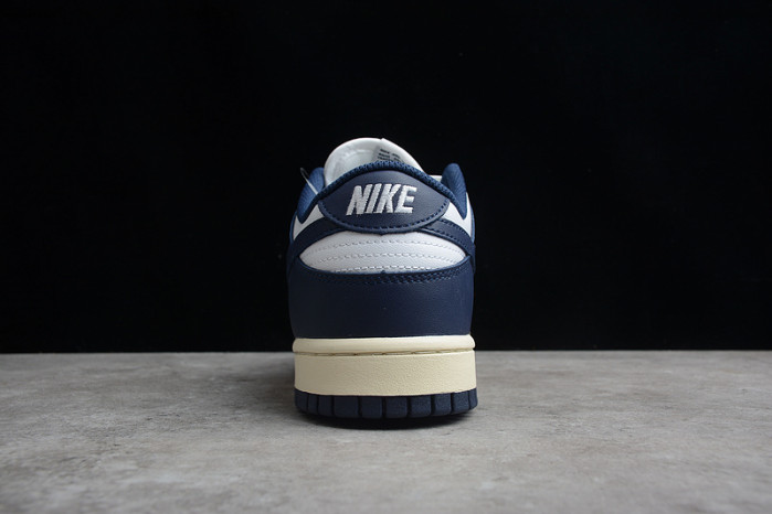 nike sb dunk low navy blue white running shoe dd1503-115