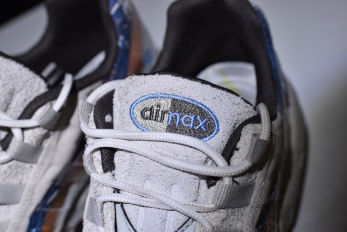 nike mens air max 95 graphic prints "dave white" 872640-200