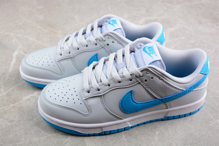 nike dunk low retro pure platinum blue lightning dv0831-001