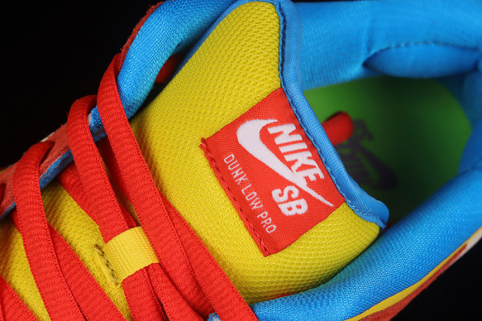 nike sb dunk low pro bart simpson bq6817-602