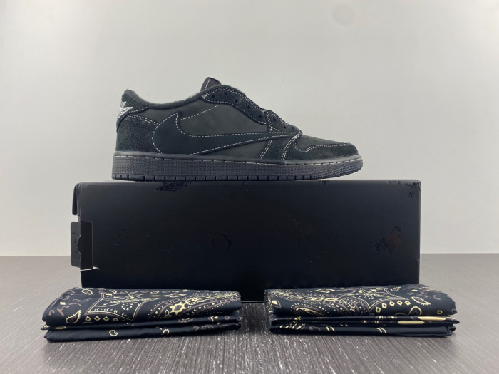 jordan 1 retro low og sp travis scott black phantom dm7866-100
