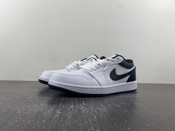 air jordan 1 low “white/black” 553558-132