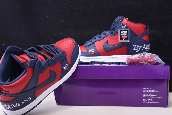 nike dunk high spme by any means navy dn3741-600