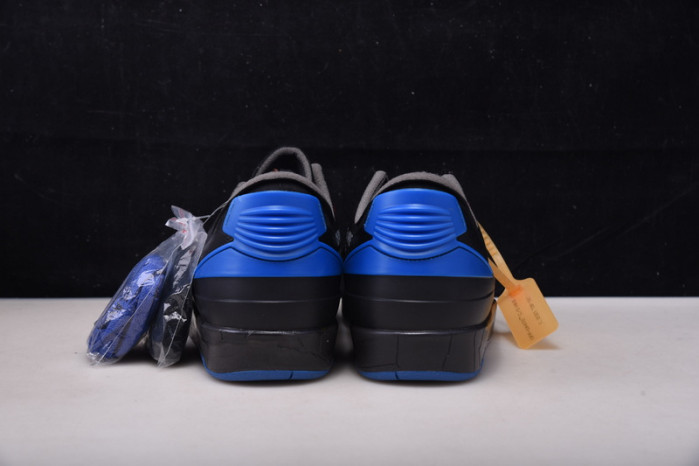 air jordan 2 retro low sp black blue dj4375-004
