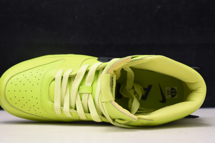 nike dunk high ambush flash lime cu7544-300