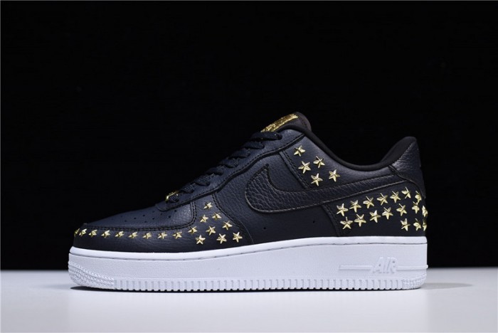 nike air force 1 low stars black ar0639-001