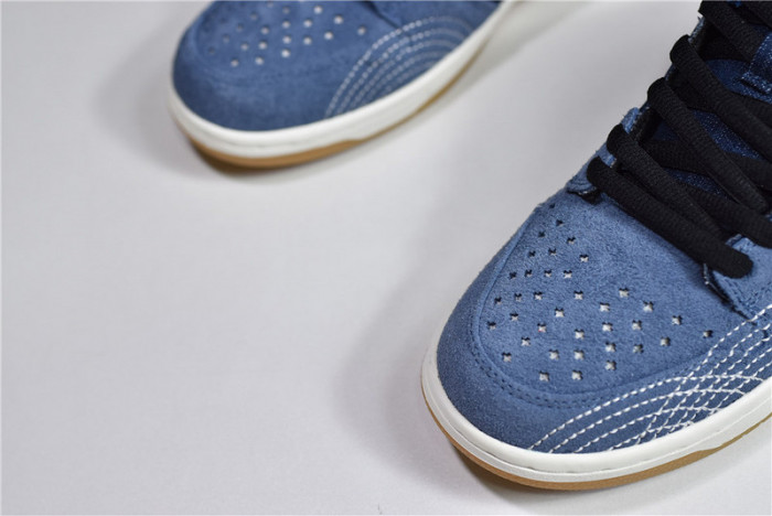nike sb dunk low sashiko denim gum cv0316-400