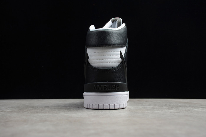 nike sb dunk high ambush black white cu7544-001