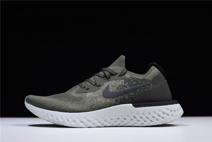 nike epic react flyknit olive aq0067 300