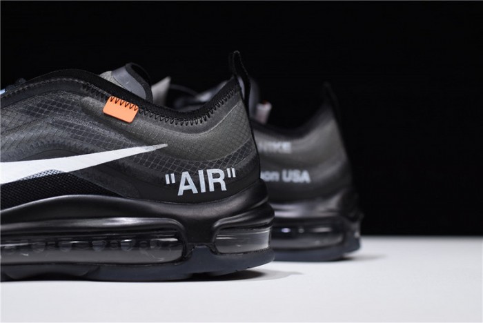 ow nike air max 97 black aj4585-001