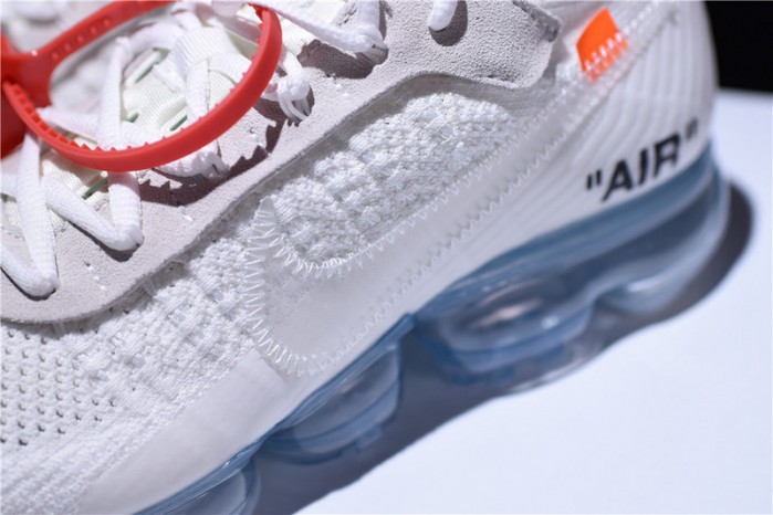 ow nike air vapormax 2018 white aa3831-100