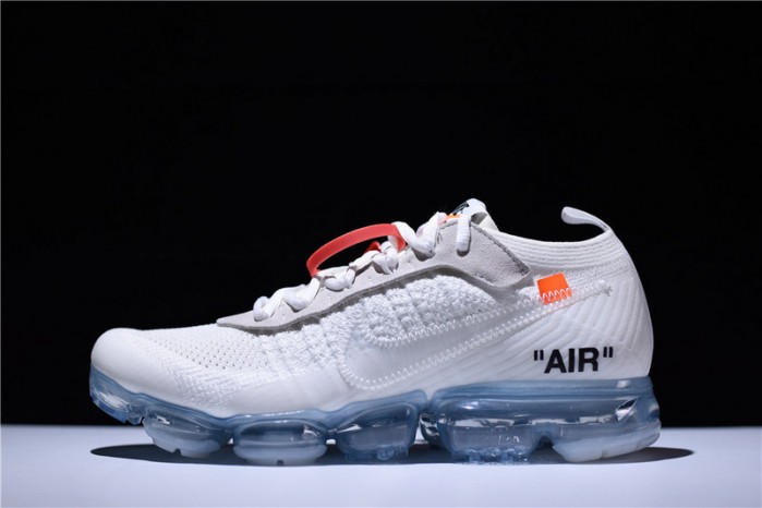 ow nike air vapormax 2018 white aa3831-100