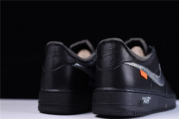 ow x nike air force 1 07 low black av5210-001