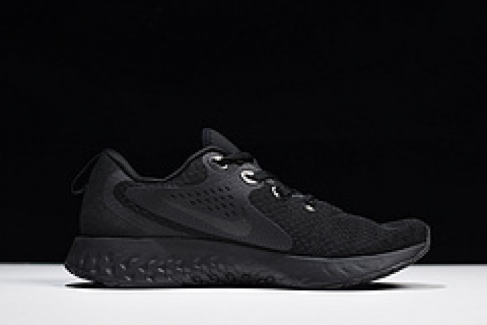 nike legend epic react running shoes black/black aa1625 002