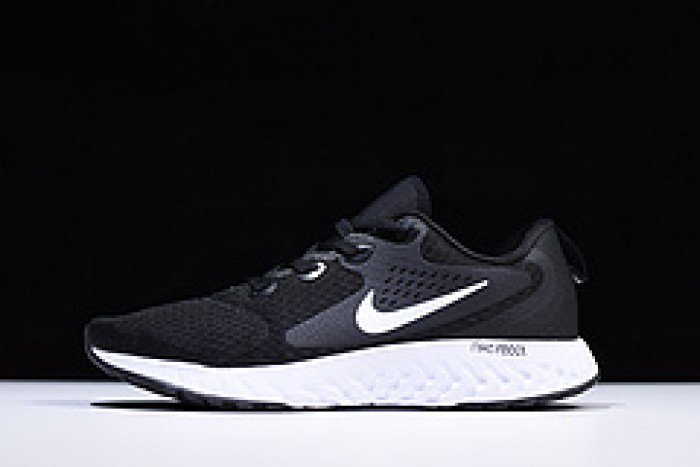 nike epic react flyknit black and white aa1625 001