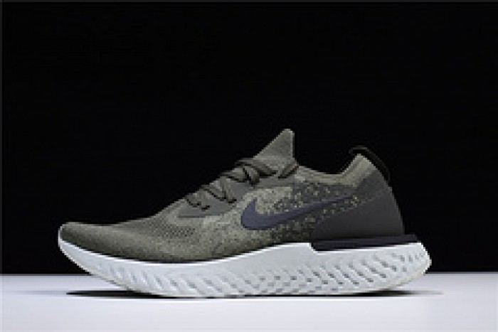 nike epic react flyknit olive aq0067 300