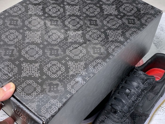 fragment clot nike air force 1 black cz3986-001