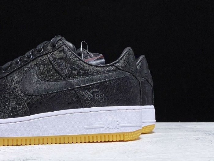 fragment clot nike air force 1 black cz3986-001
