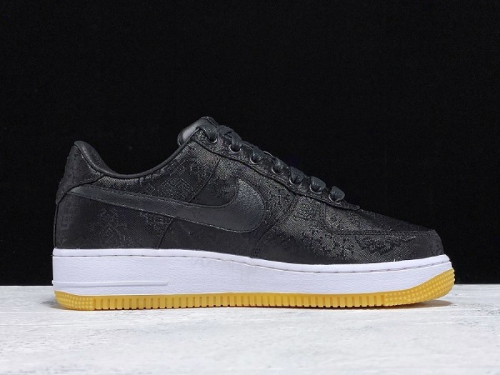 fragment clot nike air force 1 black cz3986-001