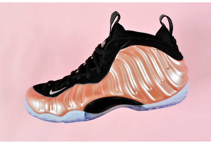 NIKE AIR FOAMPOSITE ONE "RUST PINK" white/ black 314966-602