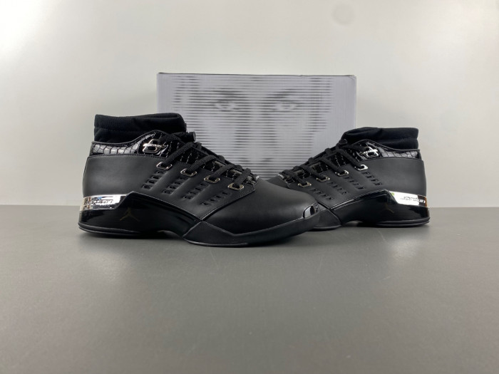 air jordan 17 og low black Ch*0me 2024 303891-004