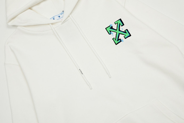 OFF WH1TE Hoodie W002
