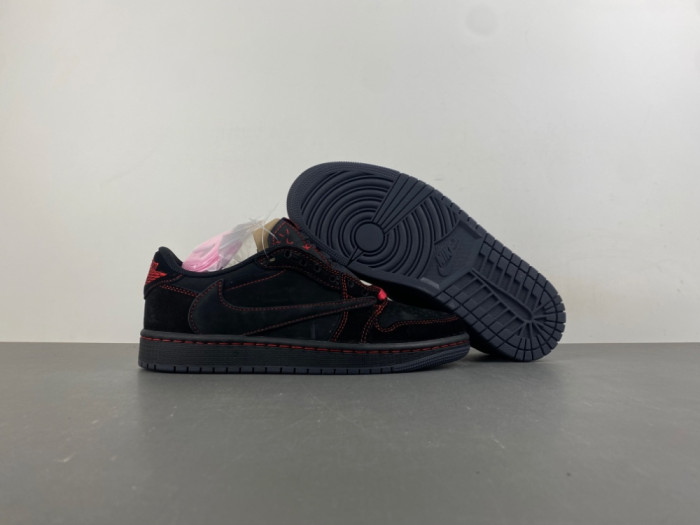 Air Jordan 1 Low Travis Scott BLACK OLIVE DM7866-003