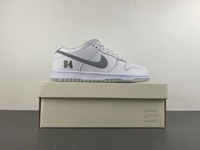 Nike SB Dunk Low 94 White Metallic Silver HQ8487-100