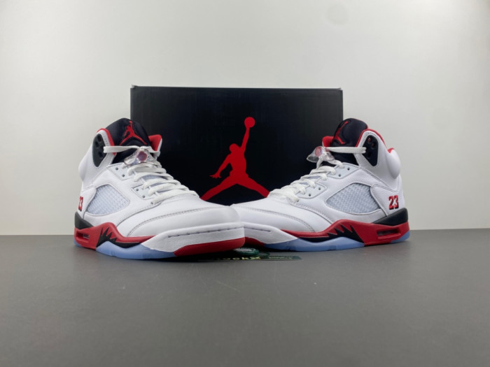 Air Jordan 5 Retro Fire Red Black Tongue (2025) HQ7978-101