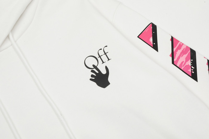 OFF WH1TE Hoodie W008