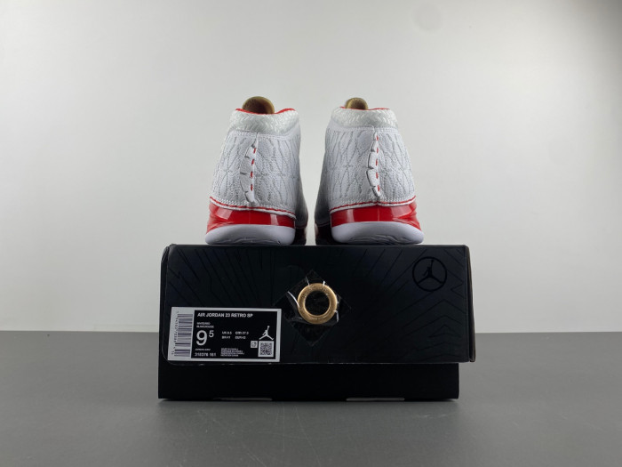 Air Jordan 23 White Varsity Red 318376-161
